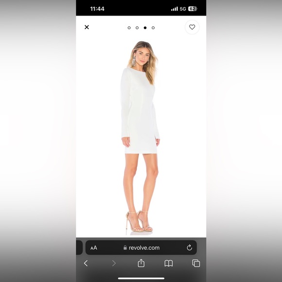 REVOLVE Katie May Glisten Mini Dress in White - Picture 3 of 8
